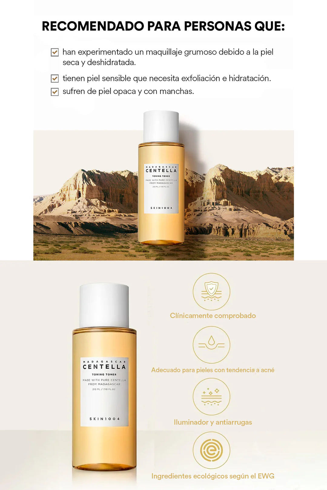 Skin1004 Madagascar Centella Toning Toner