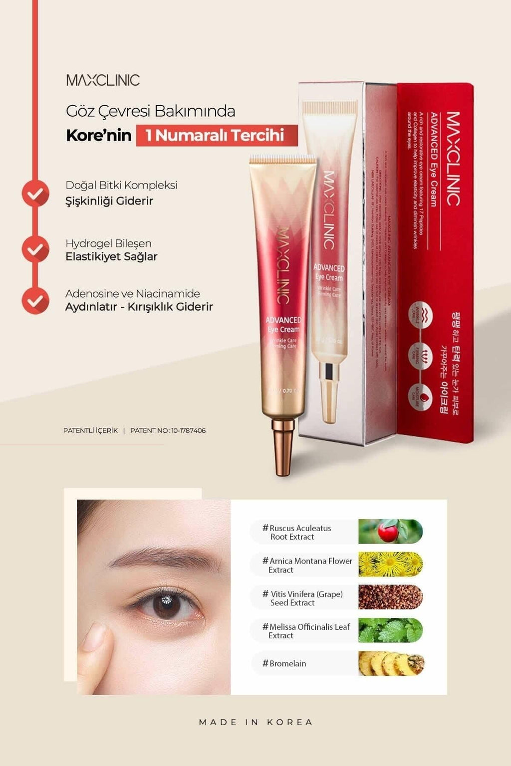 Maxclinic Advanced Eye Cream