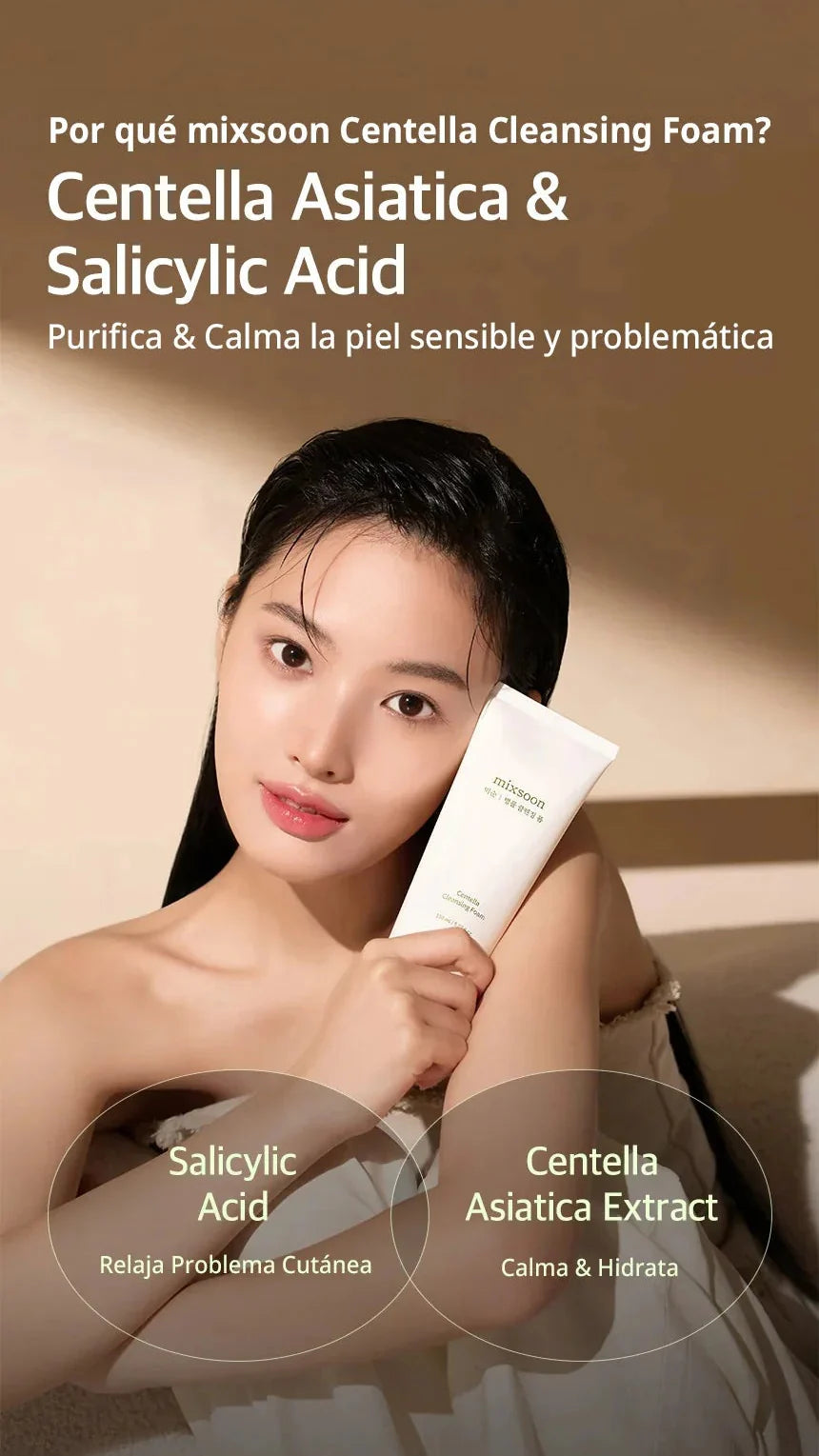 Mixsoon Centella Cleansing Foam